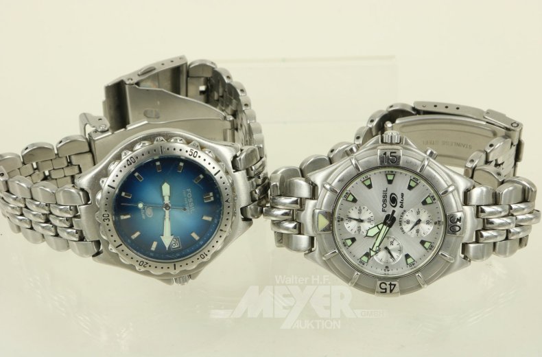 2 Herrenarmbanduhren