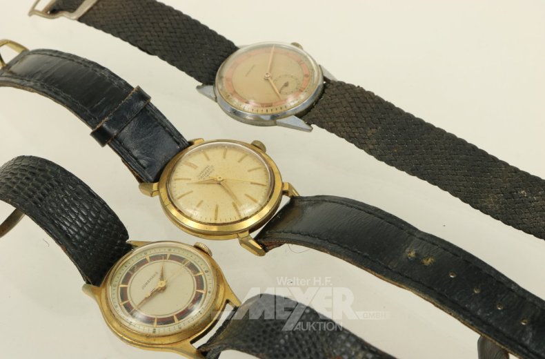 3 Armbanduhren