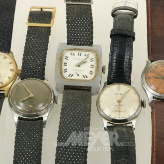 5 Armbanduhren
