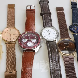 6 Armbanduhren