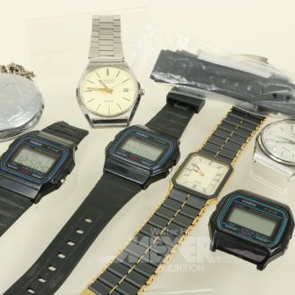 6 versch. Armbanduhren