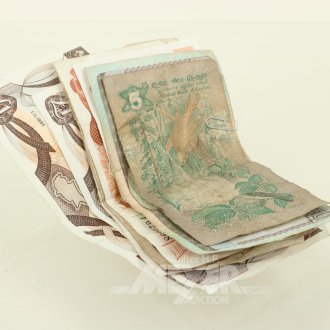 Posten Münzen u. Banknoten