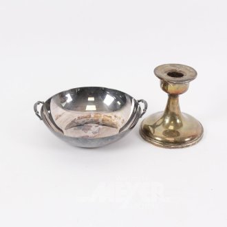 2 Teile Silber
