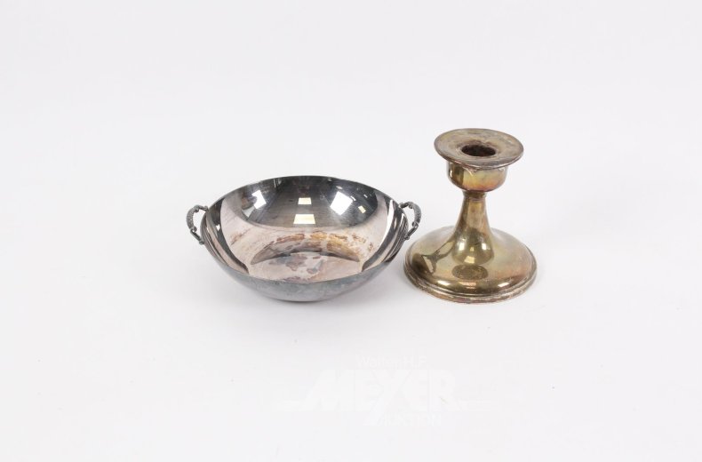 2 Teile Silber