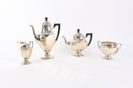4-tlg. Kaffee- u. Teeservice, neuzeitlich