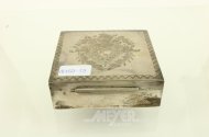 Zigarretendose mit Gravur u. Monogramm 'EZ'