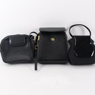 3 Damenhandtaschen