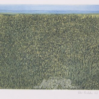 Farbradierung 'Landschaft'