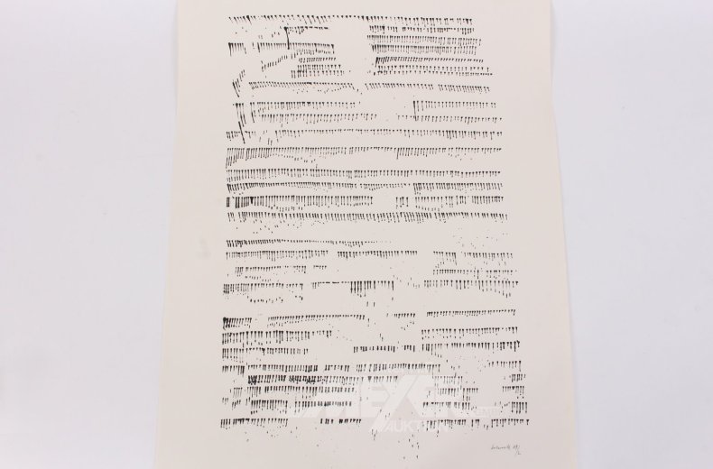Serigraphie 'Komposition'