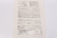 Serigraphie 'Komposition'