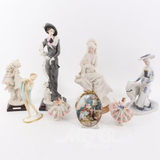 7 versch. Figuren