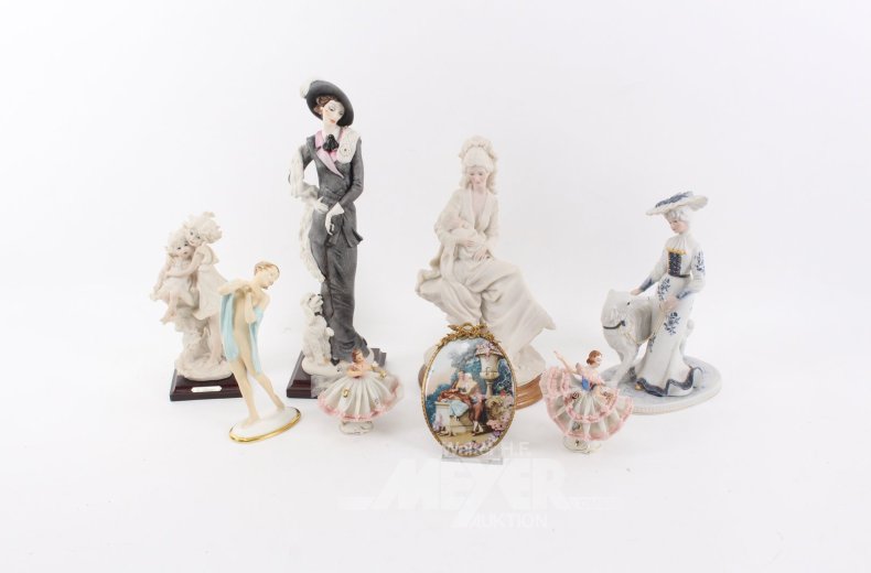 7 versch. Figuren