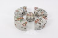 Porzellan-Servierset  im Asiadekor "Sweetmeat Set"