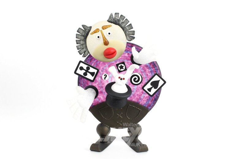 Glas-Kunstwerk 'Mr. Magic'