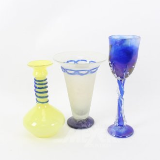 3 Glasobjekte