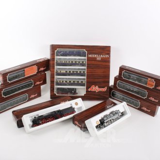 Posten Modelleisenbahnen HO, best. aus: