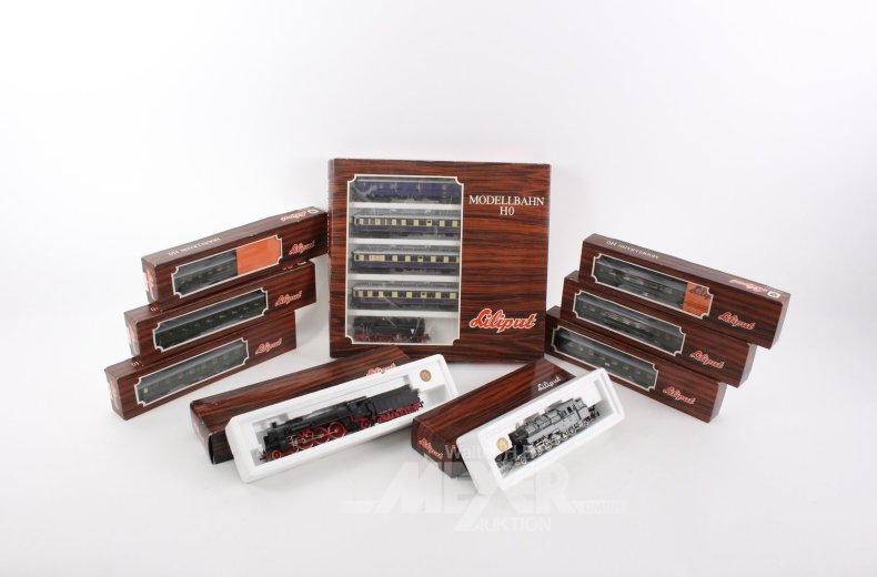 Posten Modelleisenbahnen HO, best. aus: