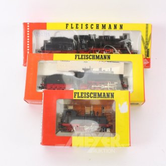 3 Modelleisenbahn Loks HO