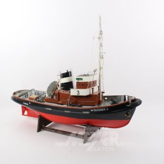 Schiffsmodell, Hafenschlepper "Bugsier 3"