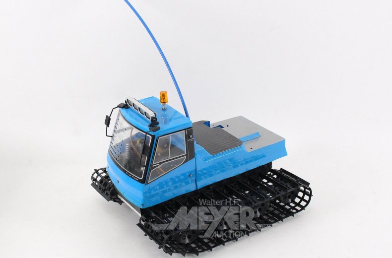 Modellpistenraupe, blau