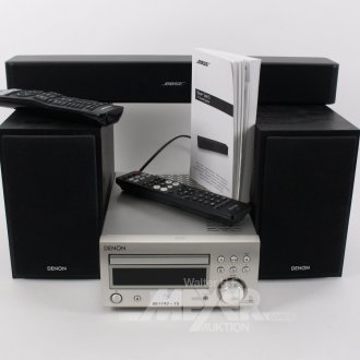 CD-Reiciever DENON mit Regalboxen