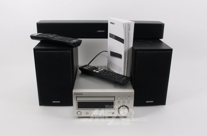 CD-Reiciever DENON mit Regalboxen