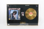 Auszeichnung 'Gold' Sales Award von CBS für das Album 'Empire Burlesque' von Bob Dylan