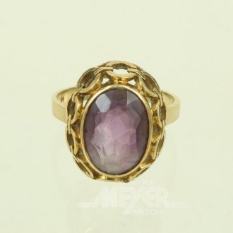 Damenring mit Amethyst