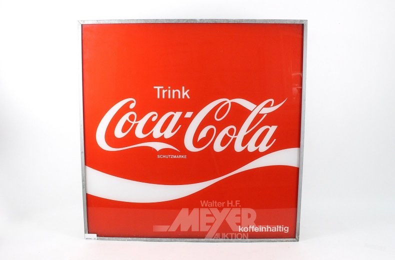 Reklameschild  'Coca Cola'