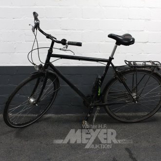 Herrenfahrrad, schwarz