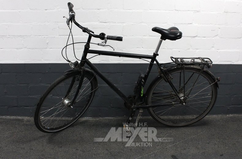 Herrenfahrrad, schwarz