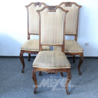 3 Hochlehnstühle