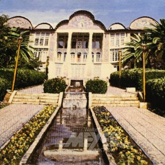 kl. Motivbrücke "Historisches Schloss in Shiraz"