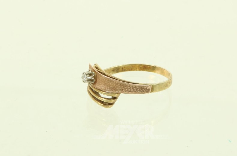 Ring mit 1 kl. Brillant