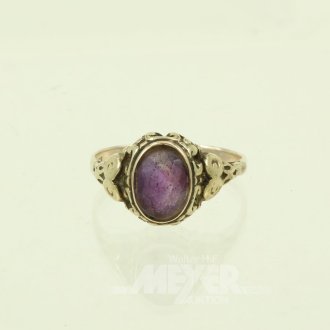 Ring mit Amethyst