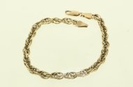 Armband in Kordeloptik