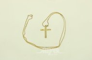 Venezianerkette mit Anhänger 'Kreuz'