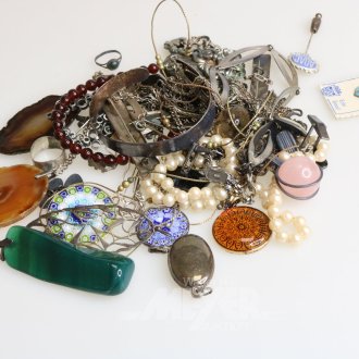 Konvolut Silberschmuck