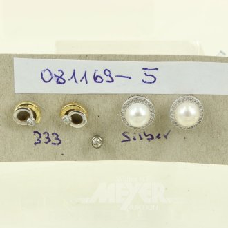 2 Paar Ohrstecker