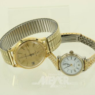 2 Armbanduhren