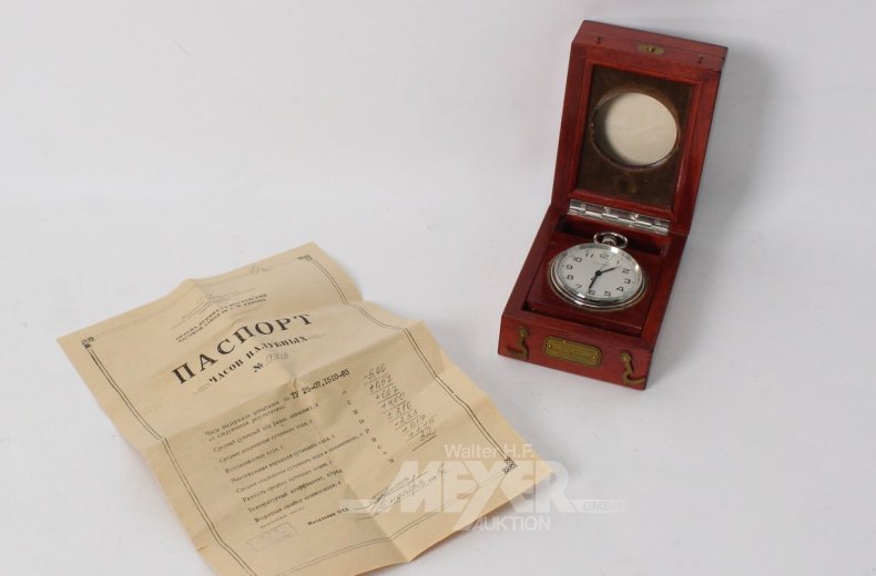 russ. Deckuhr Schiffs Marine-Cronometer