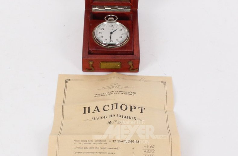 russ. Deckuhr Schiffs Marine-Cronometer