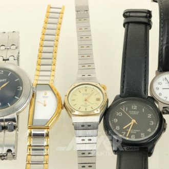 6 Armbanduhren