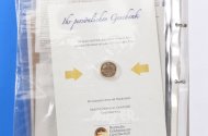 2 Sammelalben mit Numisblättern u. Sonderprägungen