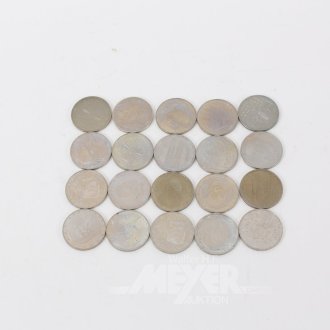 20 BRD 5 DM nach 1979