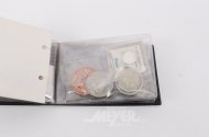 Mini-Münzalbum, überw. Sonderprägungen