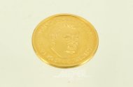 Goldmedaille zum 70. Geburtstag von Franz Josef Strauss