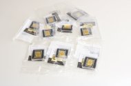 9 Goldmünzbarren Republik Tschad 3000 Francs zu je 1/1000 oz