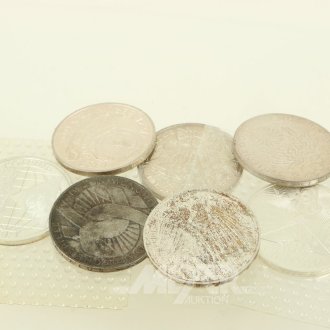 7 BRD 10 DM Gedenkprägungen