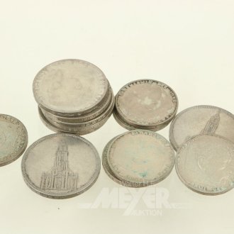 Kl. Konvolut Dt. Reich Reichsmark (1933-1945)